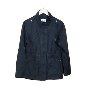 Cubus Women's Utility Jacket Black Size Medium